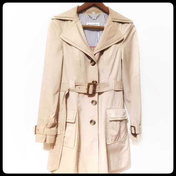 Steve Madden Jackets & Blazers - Steve Madden Pleated Trench Coat - Make An Offer!